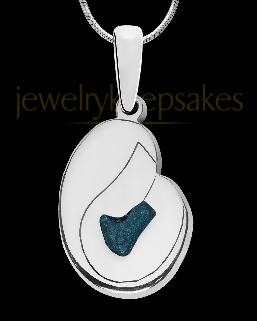 Solid 14K White Gold Together Forever Ash Jewelry