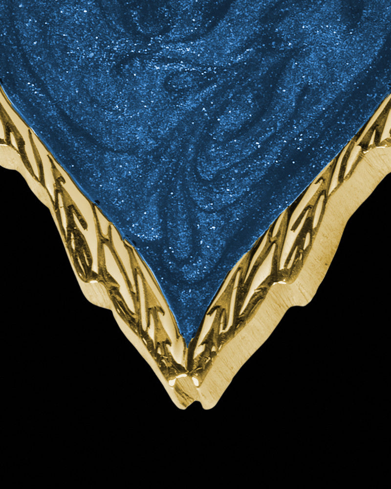 Solid 14K Gold Skyline Heart Ash Jewelry