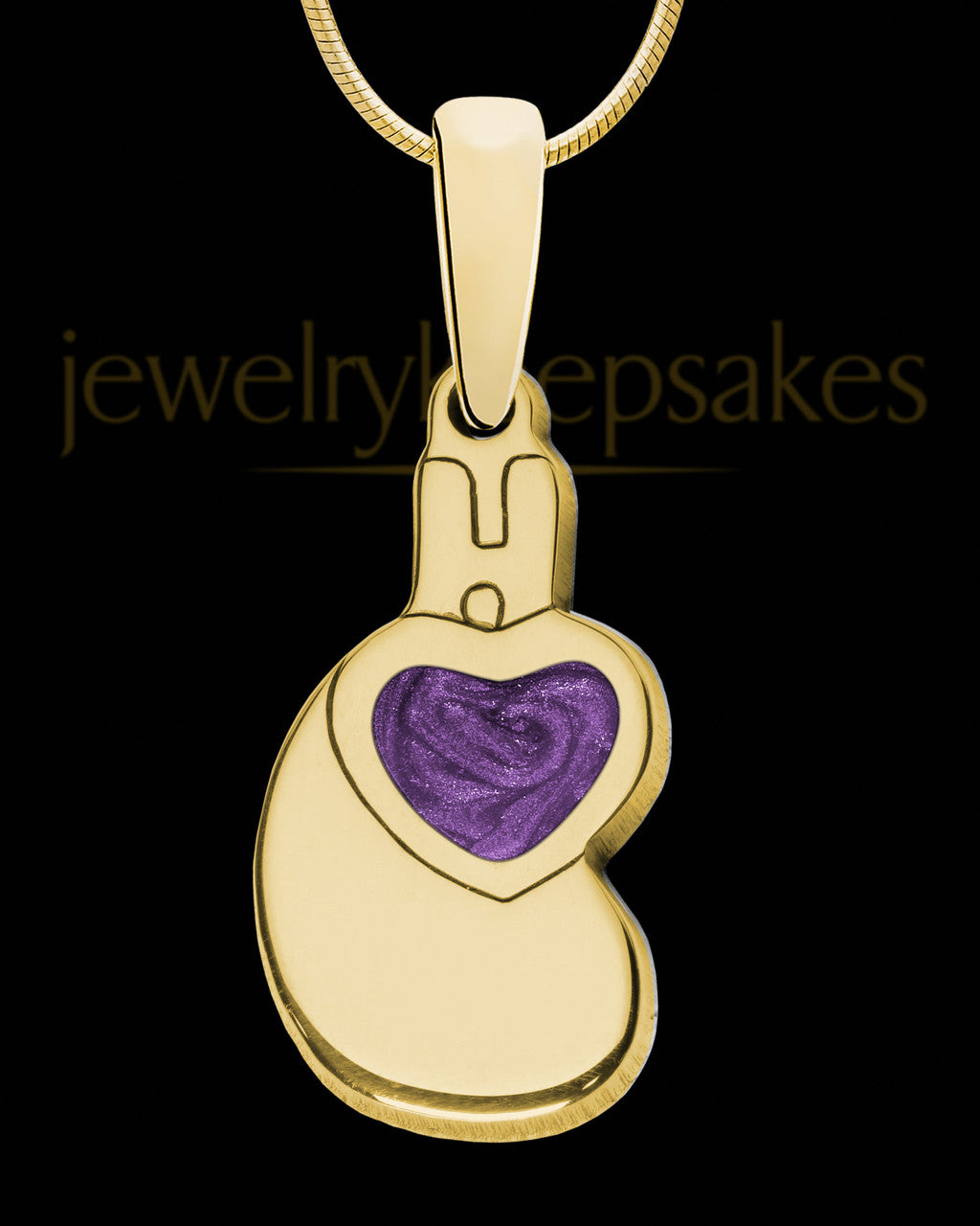 Forever United Gold Plated with Sangria Ash Jewelry