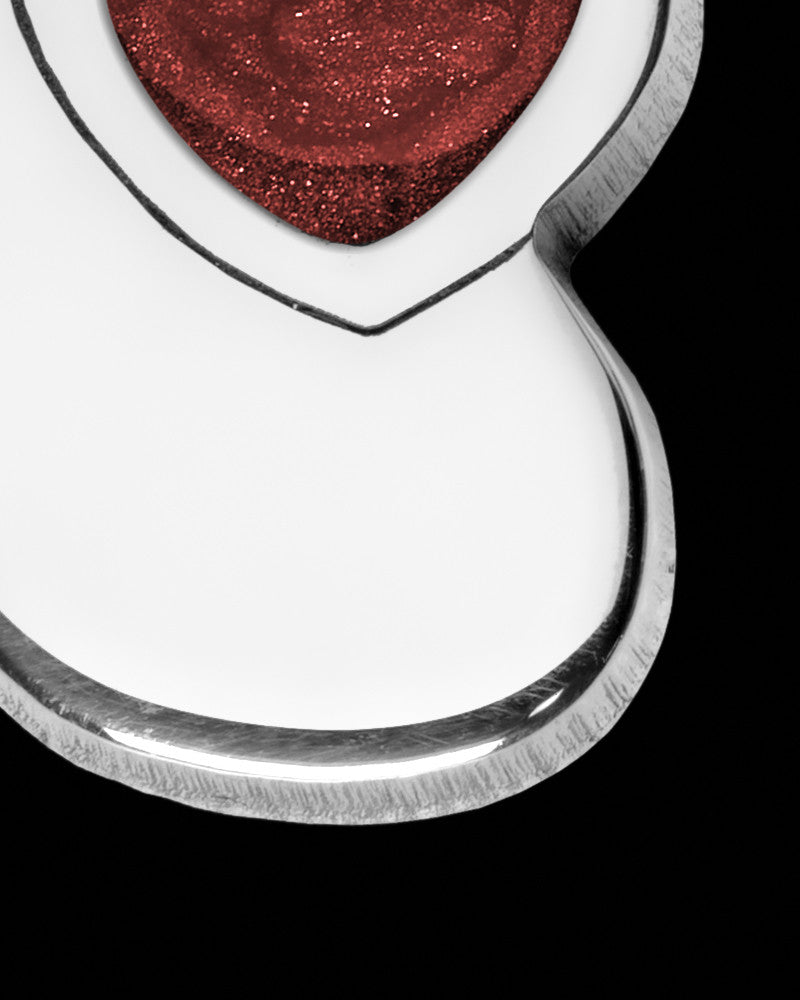 Forever United Silver with Red Ash Jewelry