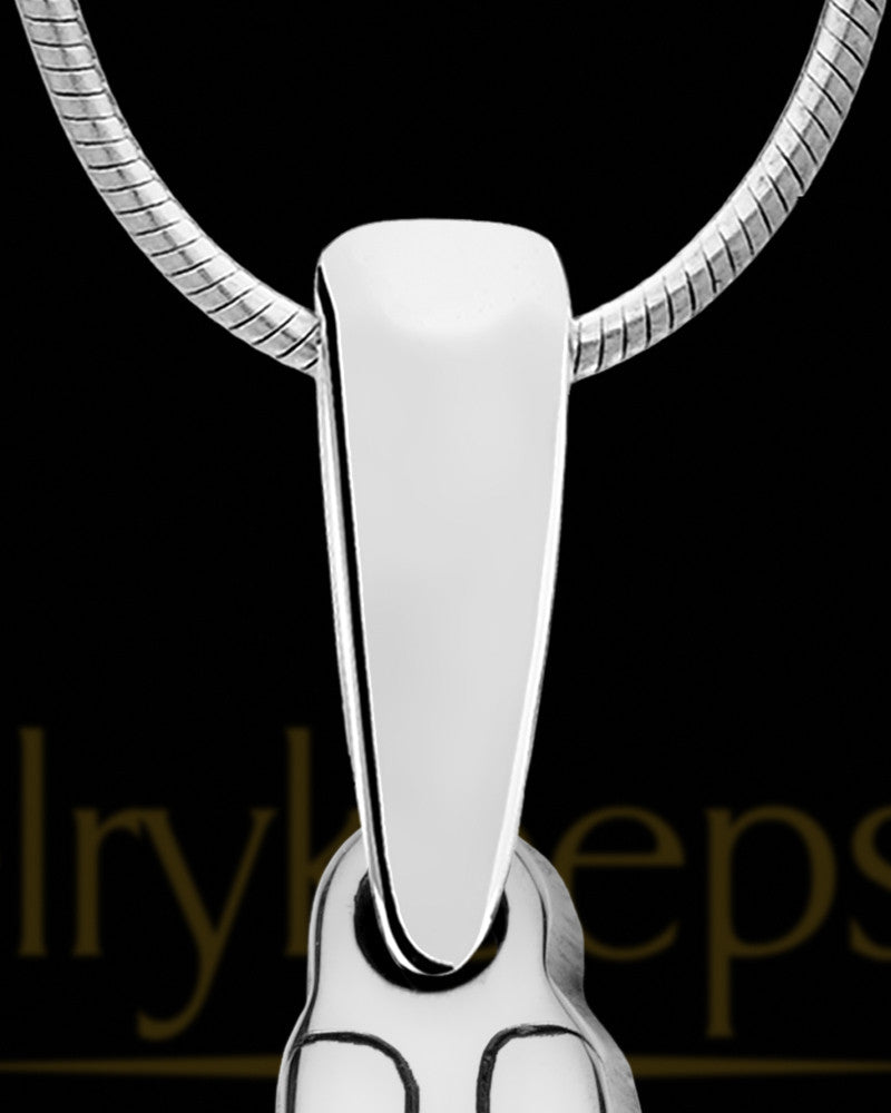 Solid 14K White Gold Forever United with Olive Ash Jewelry