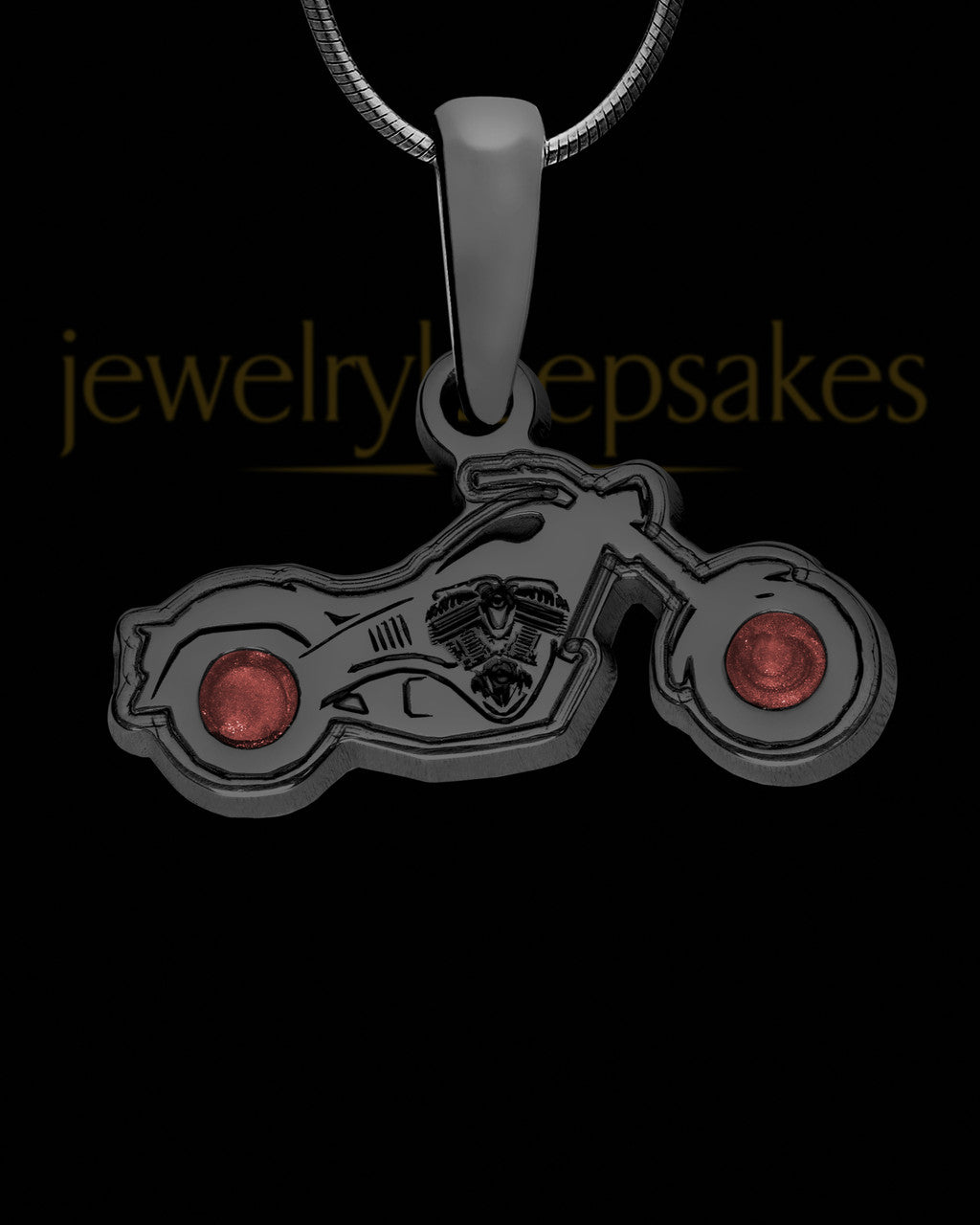 Eternal Highway Black Finish with Berry Ash Jewelry