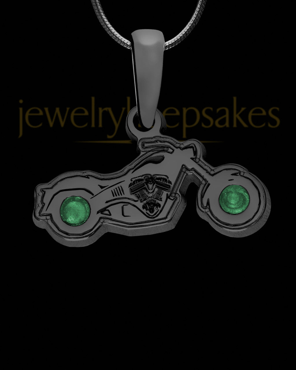 Eternal Highway Black Finish with Olive Ash Jewelry