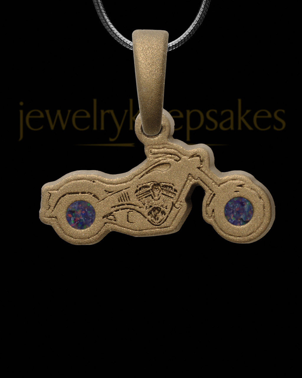 Eternal Highway Bronze Finish with Black Blaze Opal Ash Jewelry