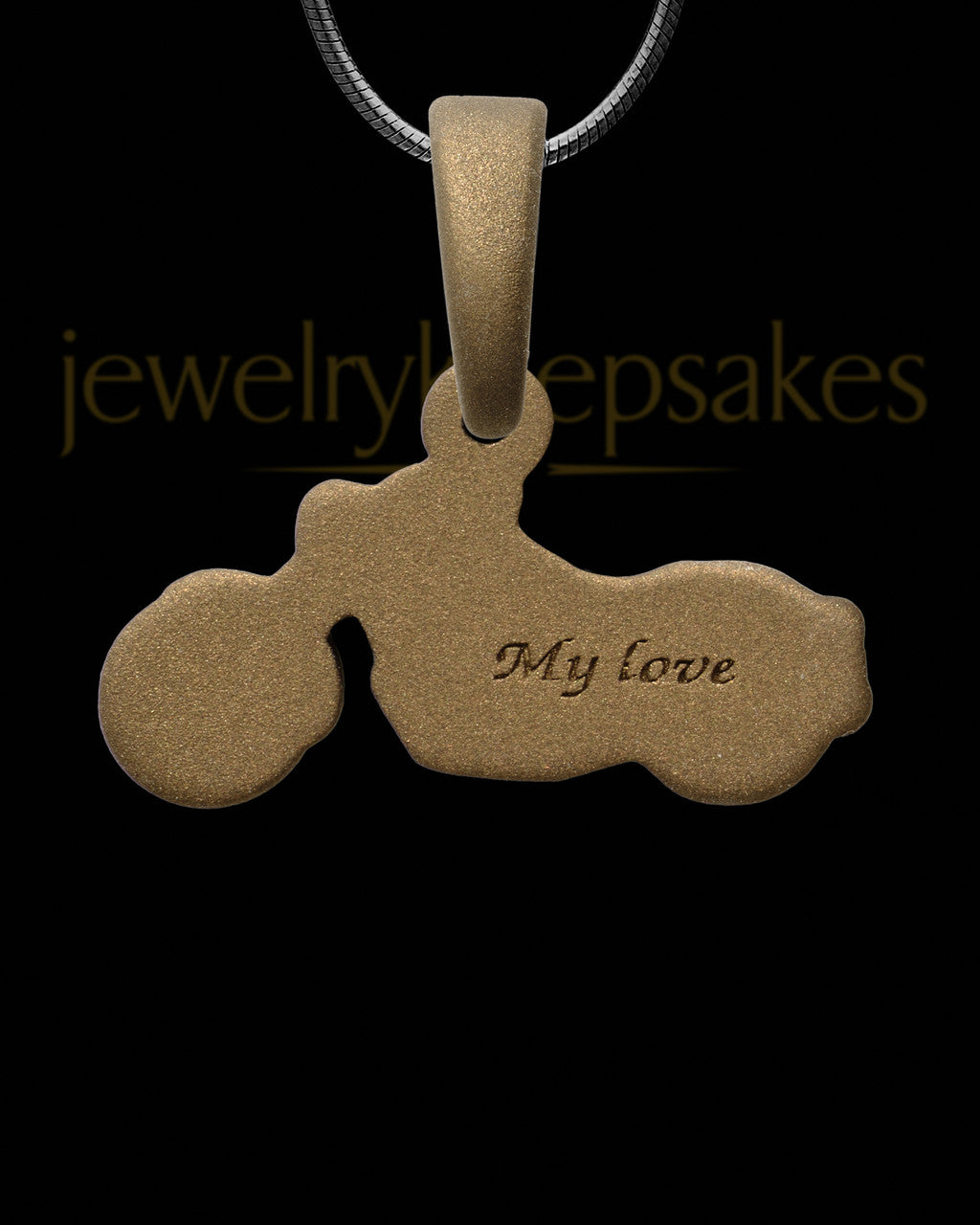 Eternal Highway Bronze Finish with Black Blaze Opal Ash Jewelry