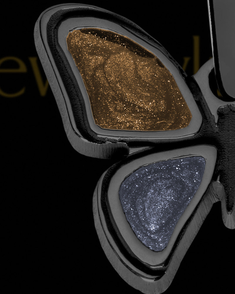 Riverview Butterfly Black Finish Ash Jewelry