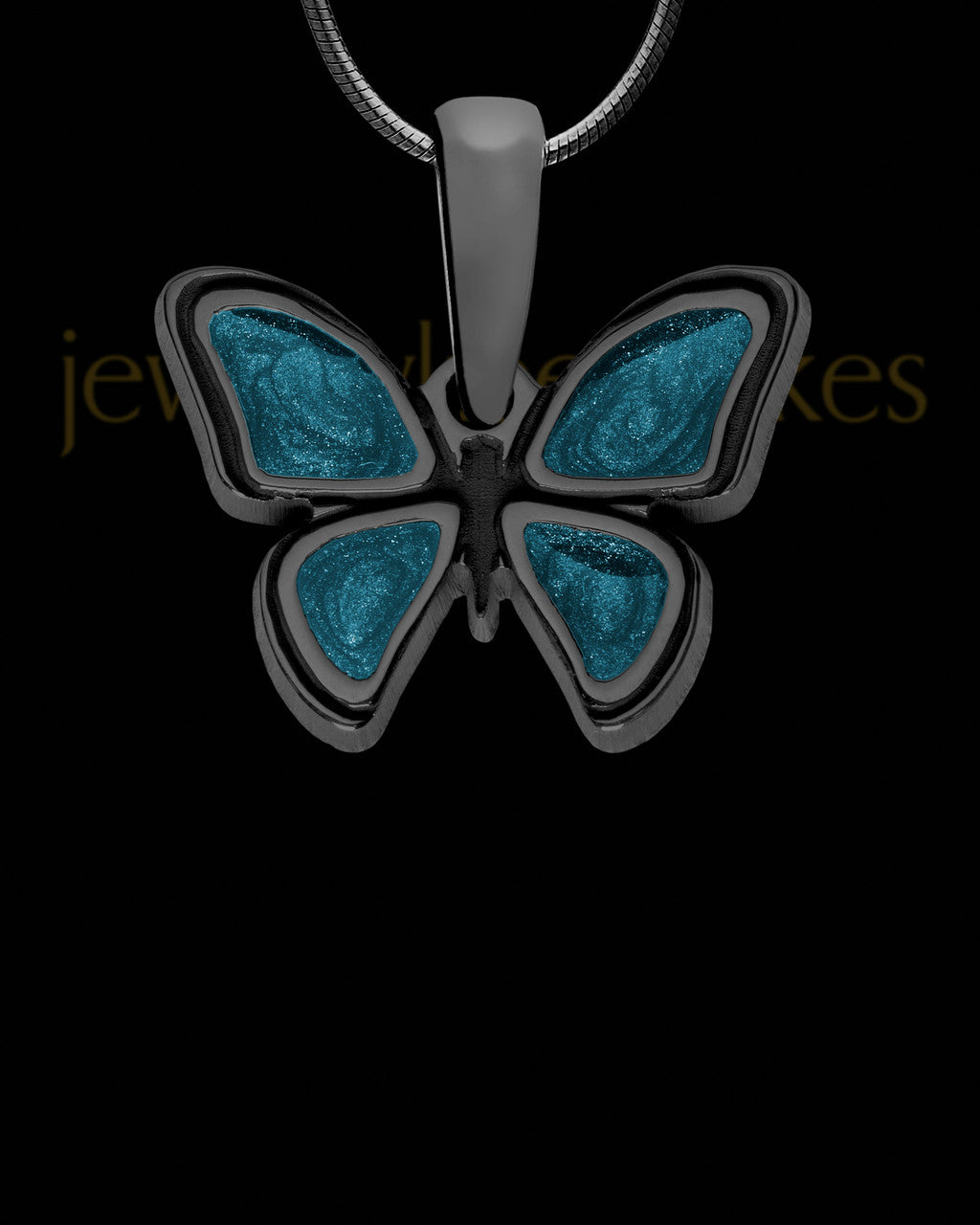 Shetland Butterfly Black Finish Ash Jewelry