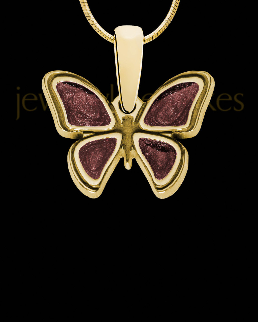 Solid 14K Gold Morningside Butterfly Ash Jewelry