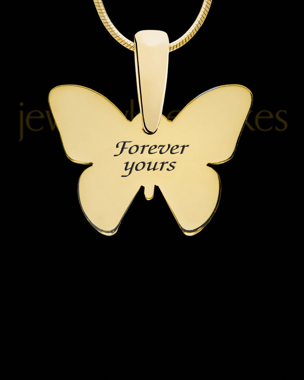 Willowbrook Butterfly Gold Plated Ash Jewelry