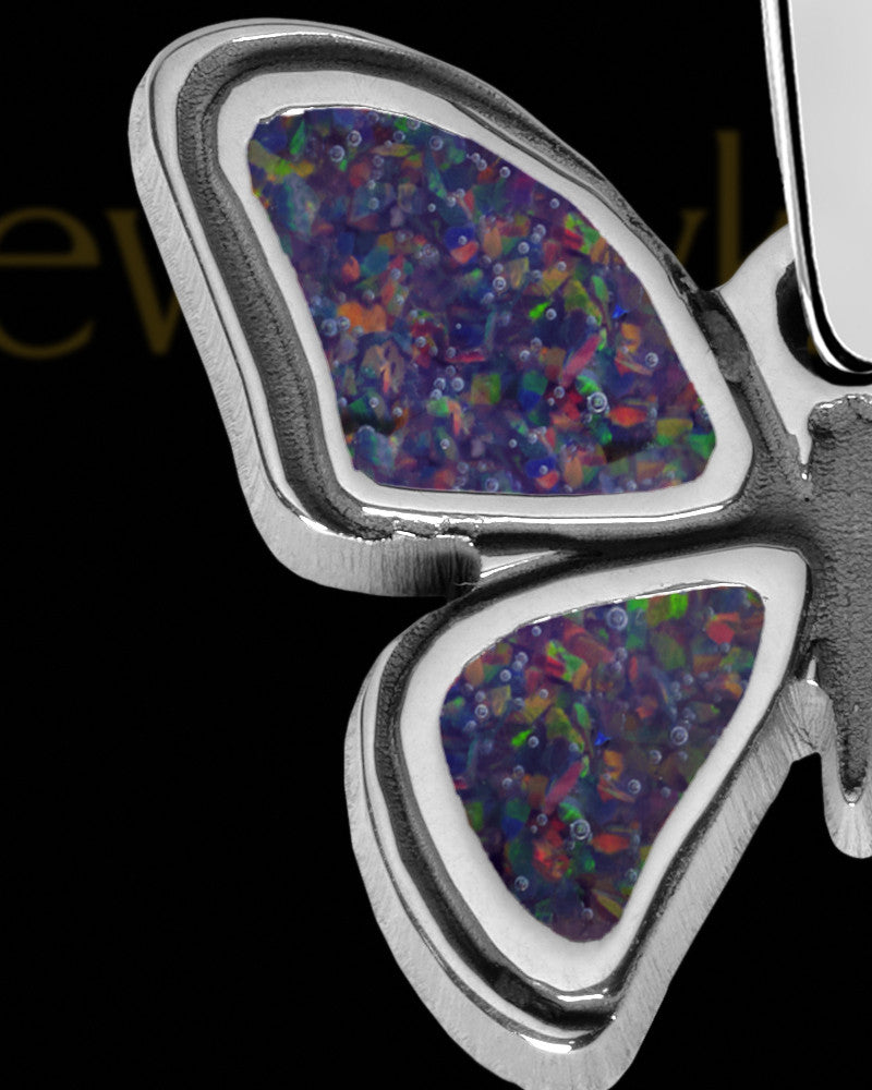 Orleans Butterfly Silver Ash Jewelry