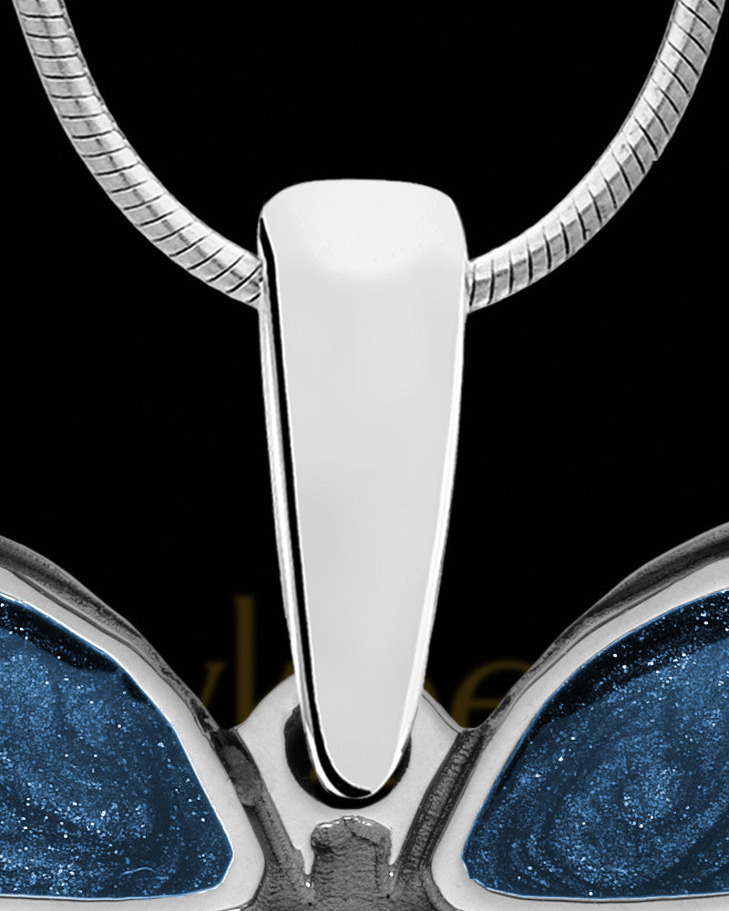 Solid 14K White Gold Brookdale Butterfly Ash Jewelry