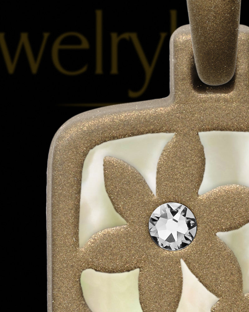 Orion Rectangle Bronze Finish Ash Jewelry
