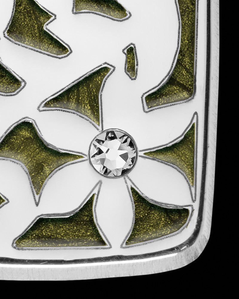 Juniper Rectangle Silver Ash Jewelry