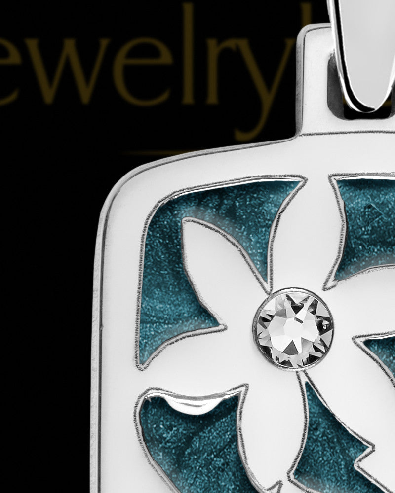 Marlie Rectangle Silver Ash Jewelry