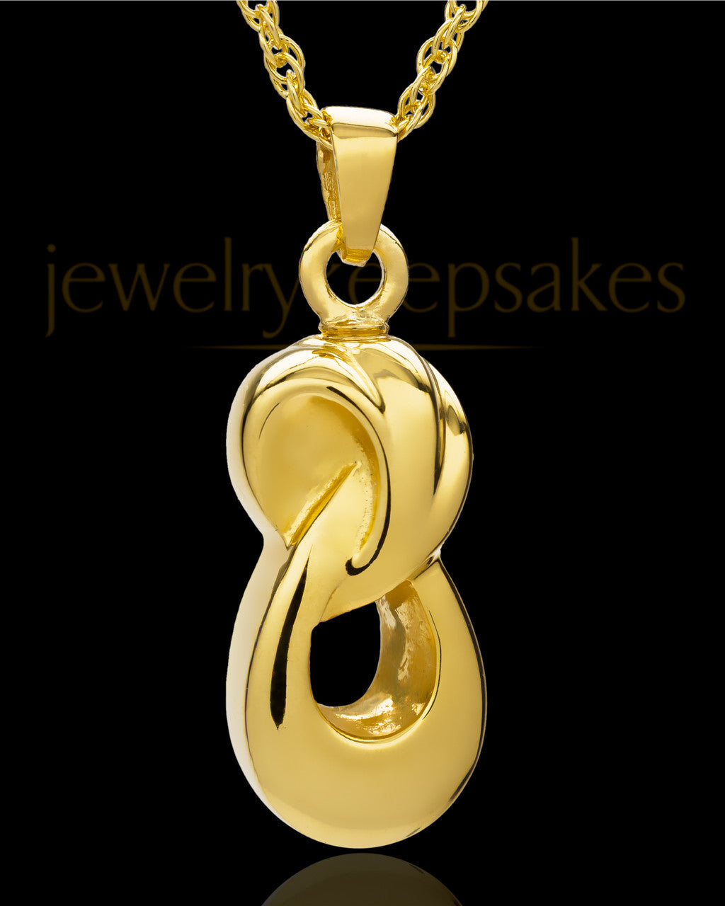 14k Gold Infinity Companion Locket - 2 Person
