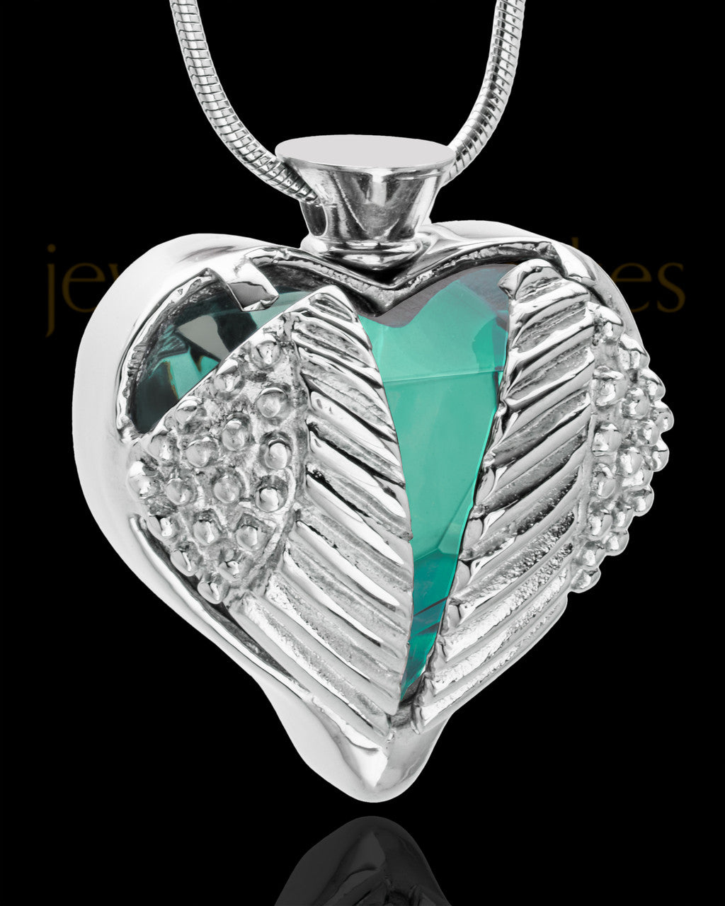 Stainless Steel Turquoise Fond Emotions Jewelry Keepsake