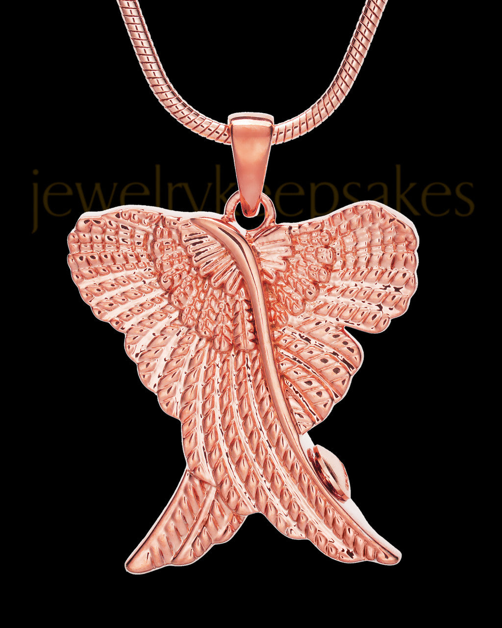 Rose Gold Sterling Silver Virtuous Jewelry Urn