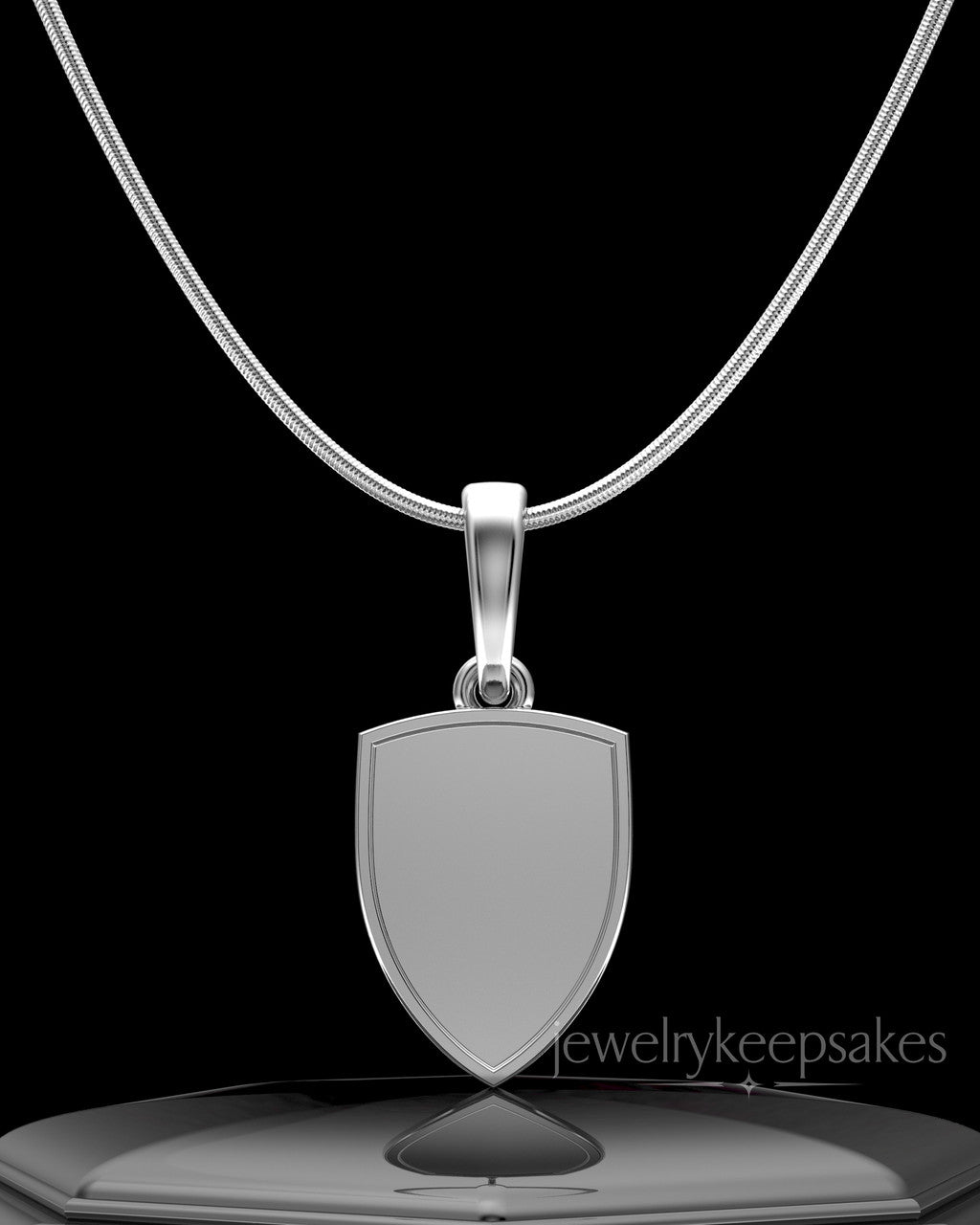 Sterling Silver Remember Me Amulet Permanently Sealed Waterproof Keepsake Jewelry