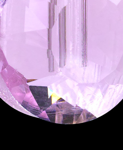 Pink Globe Glass Urn Pendant