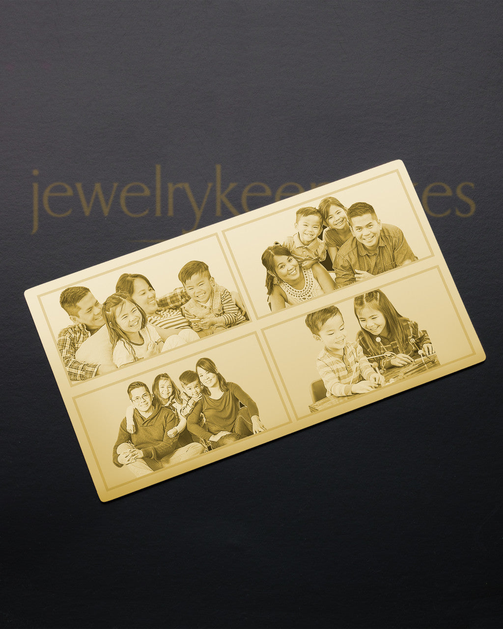 Gold Blessings Wallet Card