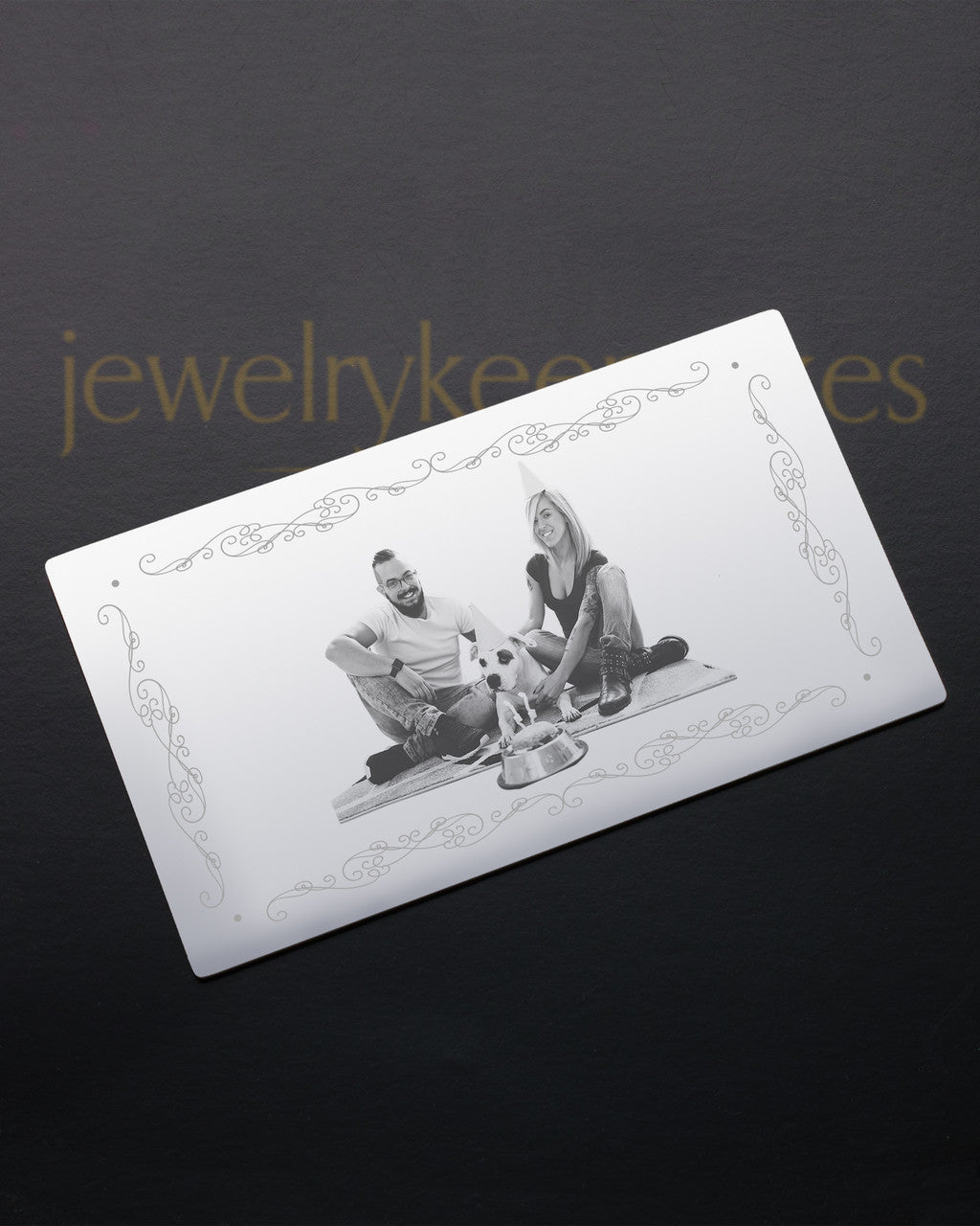 Silver Affection Wallet Card