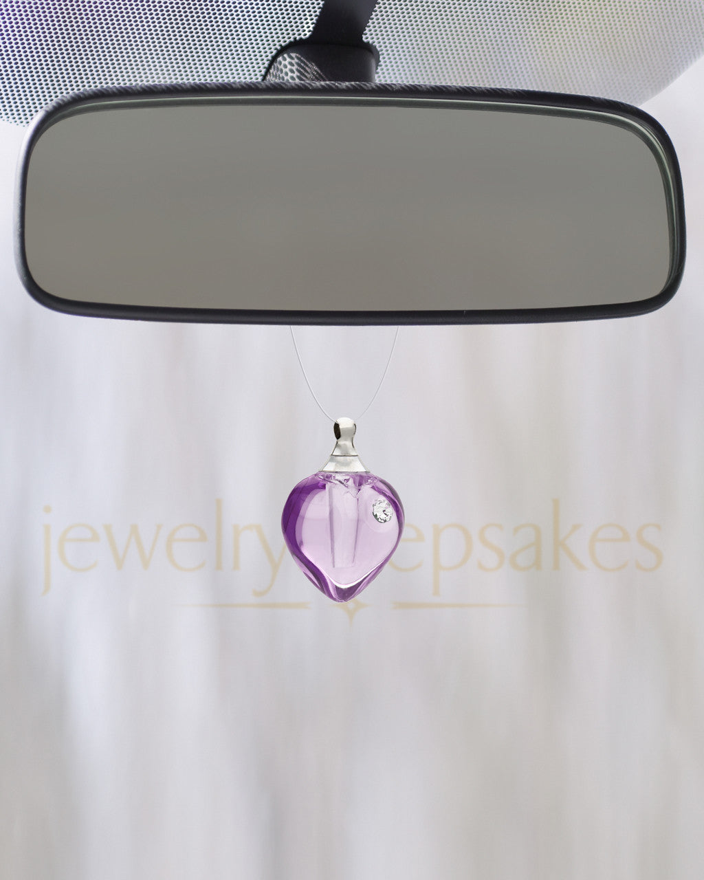 Magic Heart Glass Reflection Pendant