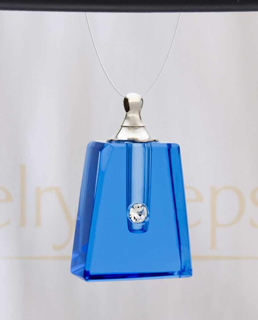 Eternal Blue Reverence Glass Reflection Pendant