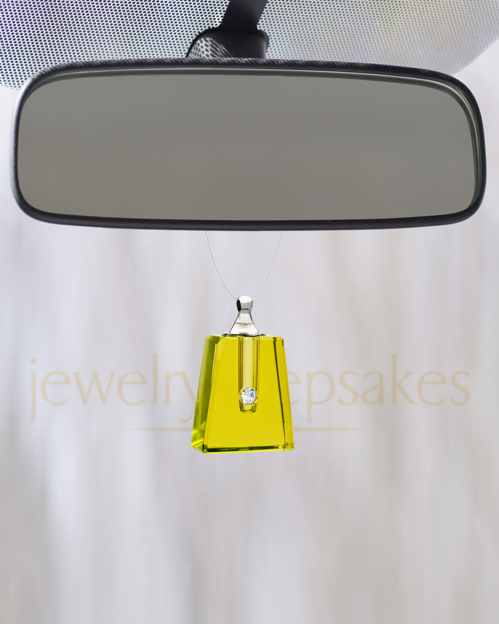 Yellow Reverence Glass Reflection Pendant