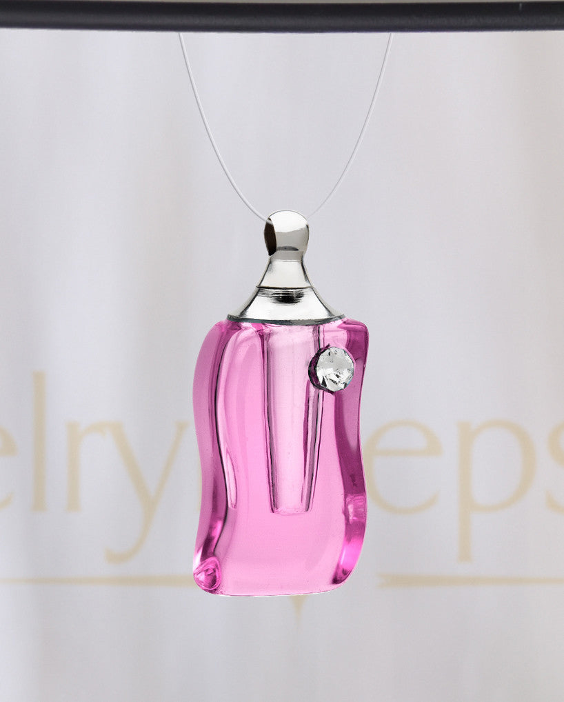 Pink Bliss Glass Reflection Pendant