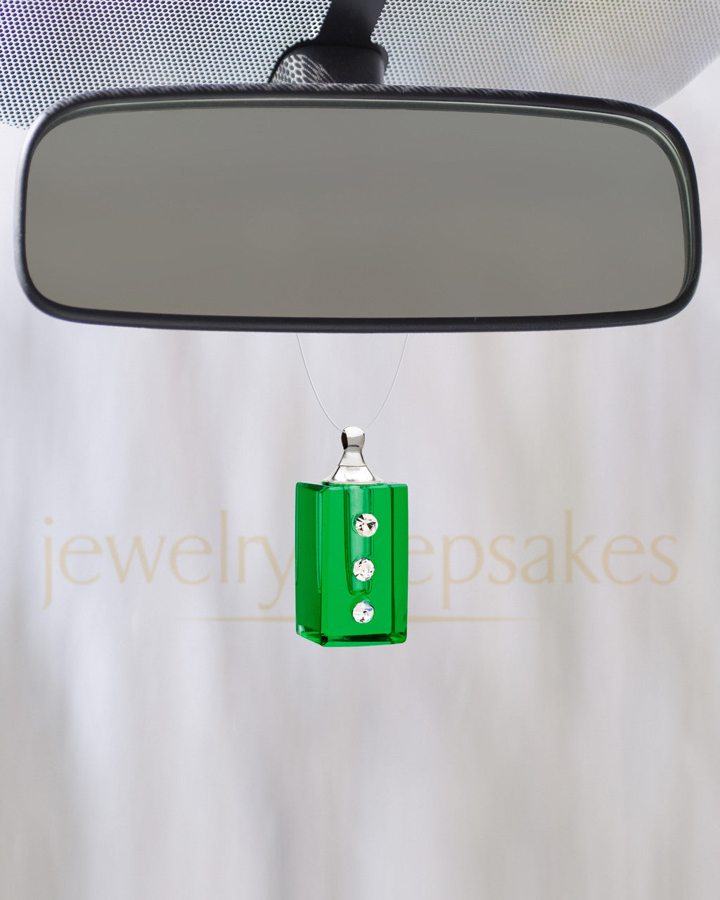 Green Dependable Glass Reflection Pendant