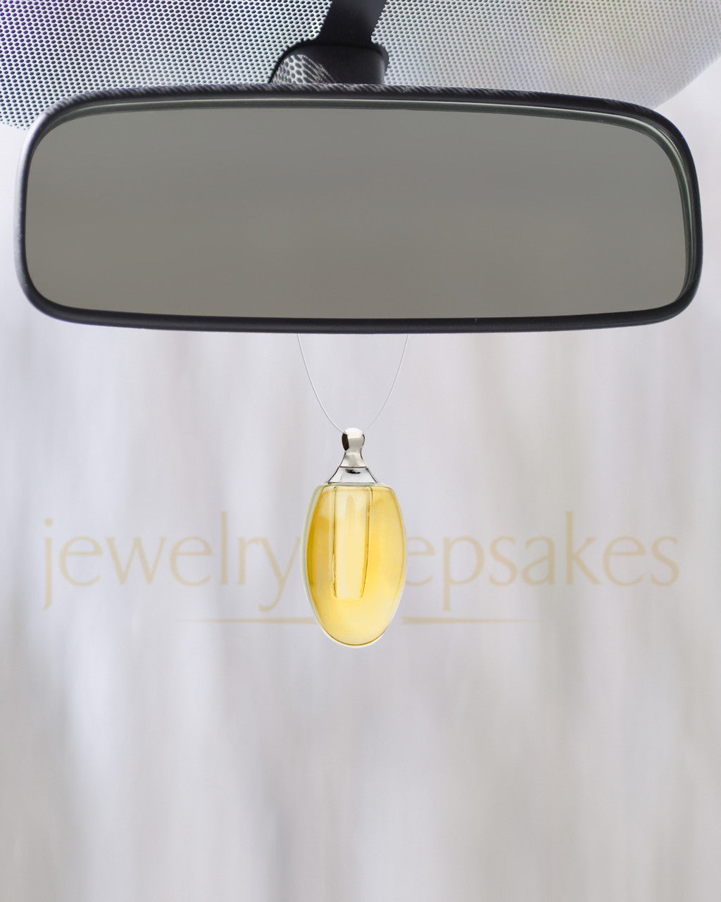 Yellow Forever Glass Reflection Pendant