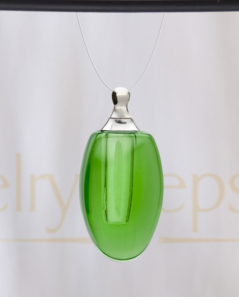 Lime Forever Glass Reflection Pendant
