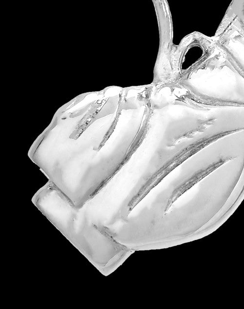 Memorial Urn Pendant Sterling Silver Golf Clubs