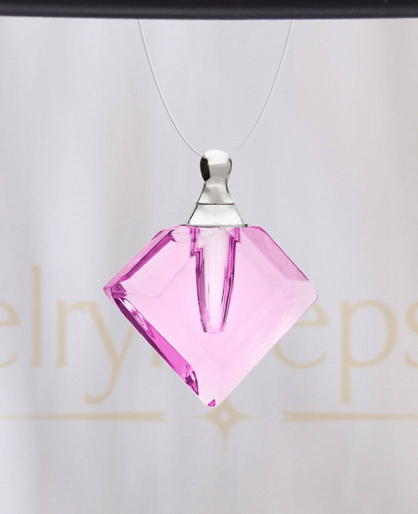 Pink Fascination Glass Reflection Pendant