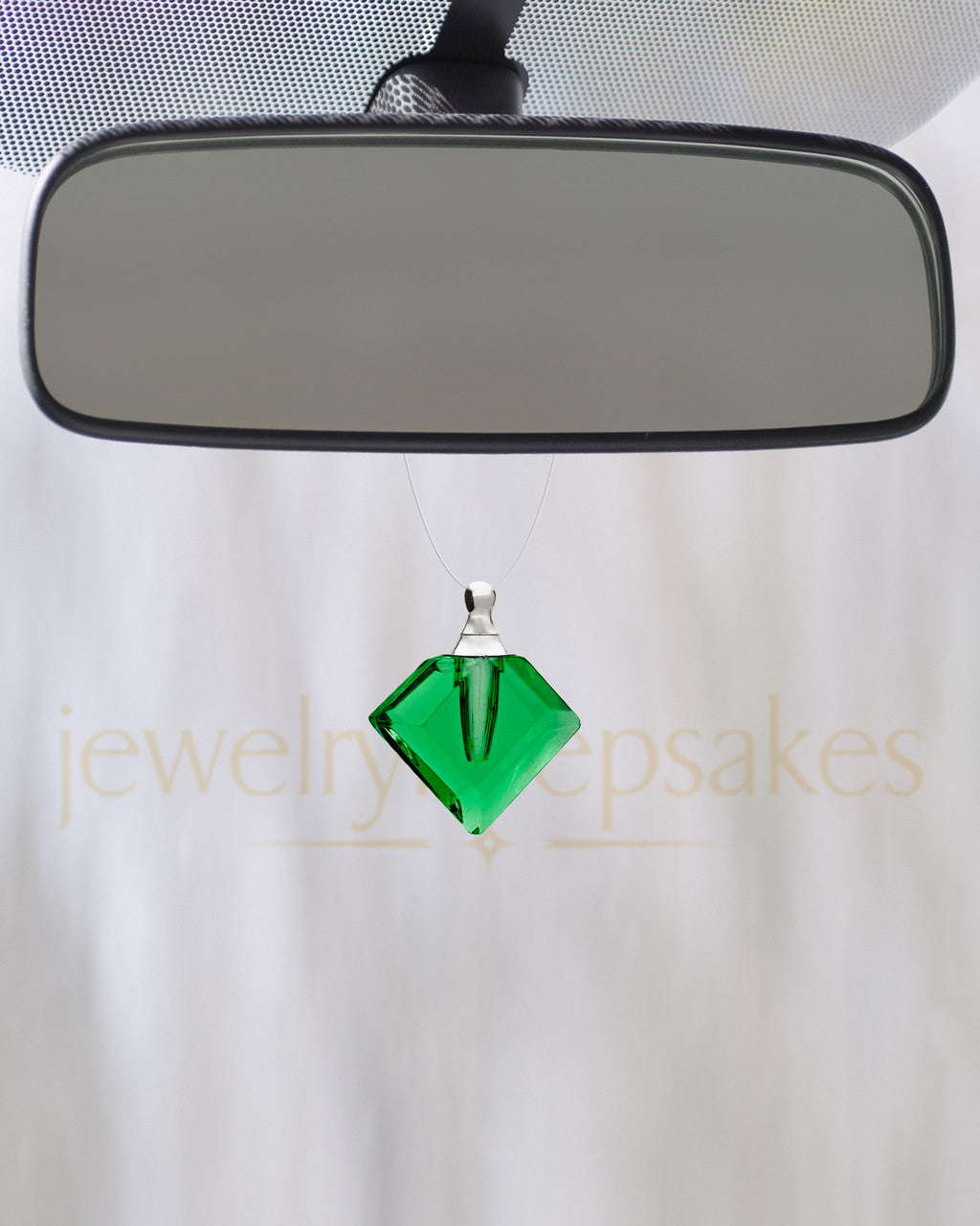 Emerald Fascination Glass Reflection Pendant