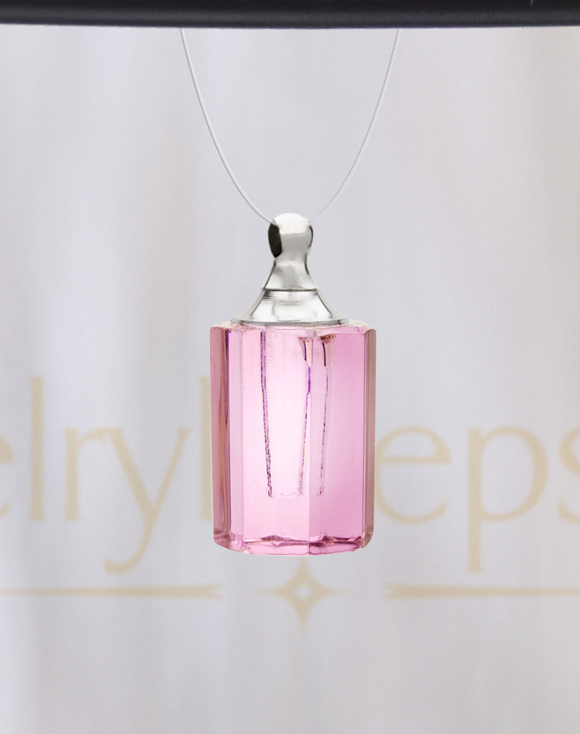 Pink Fondness Glass Reflection Pendant
