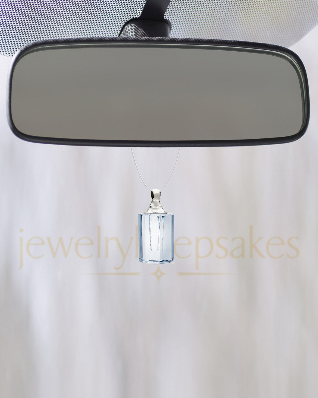 Clear Fondness Glass Reflection Pendant