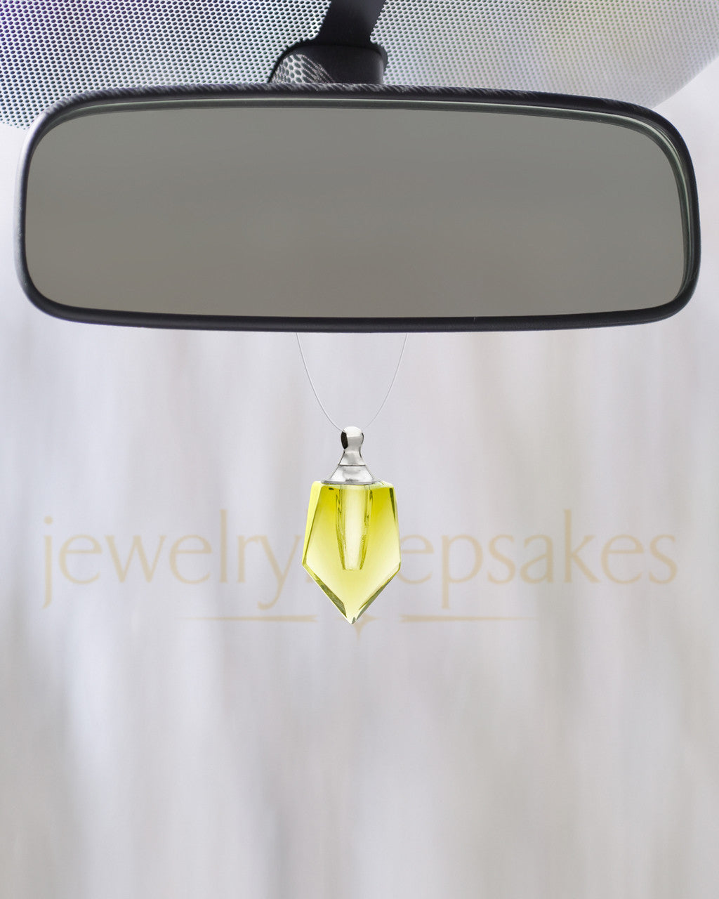 Yellow Devoted Glass Reflection Pendant