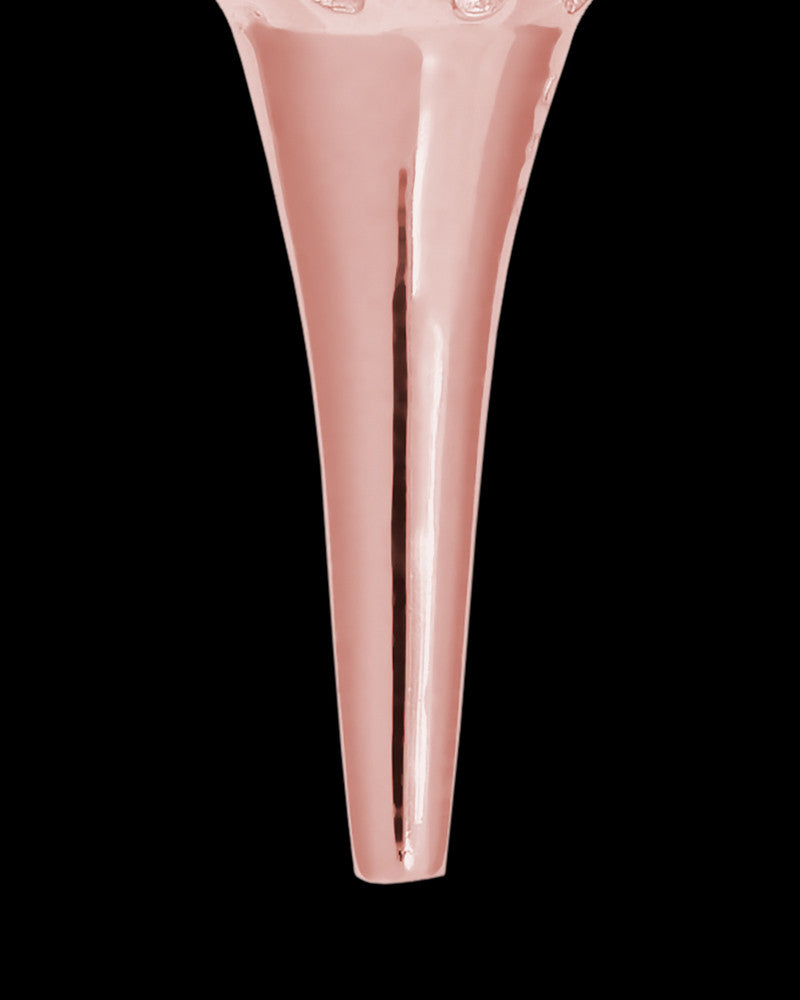 Golf Tee Cremation Locket in 14K Rose Gold