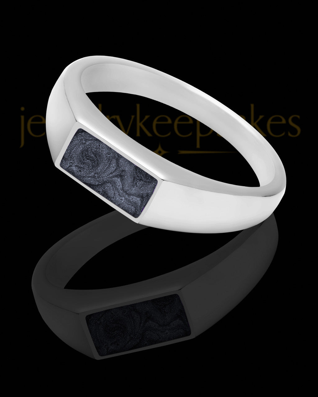 Men's Tacoma with Graphite Silver Ash Ring