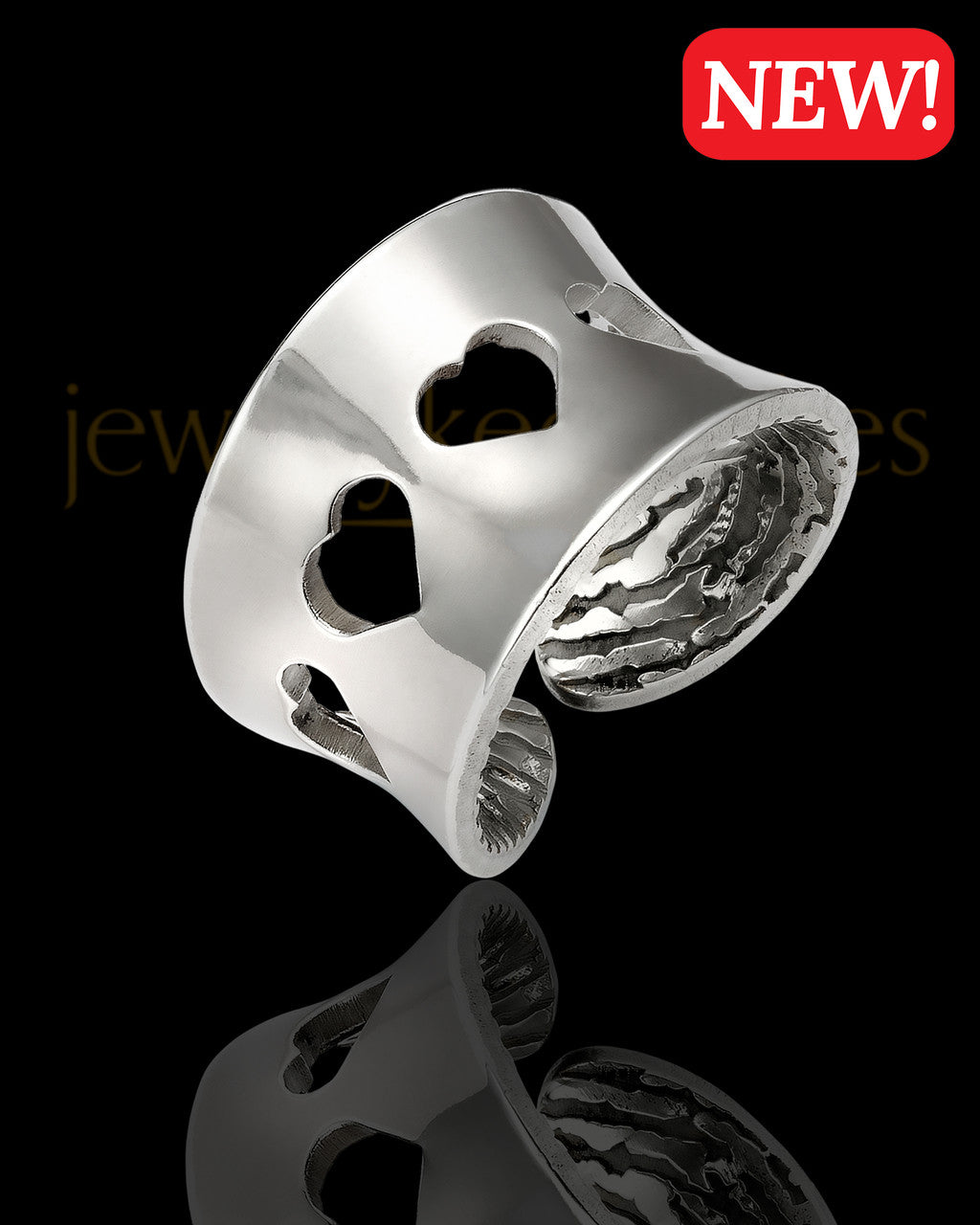 Sterling Silver Beloved Thumbprint Ring