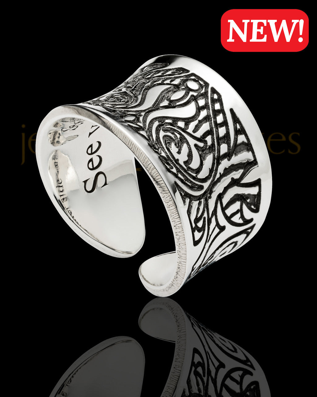 Sterling Silver Timeless Thumbprint Ring
