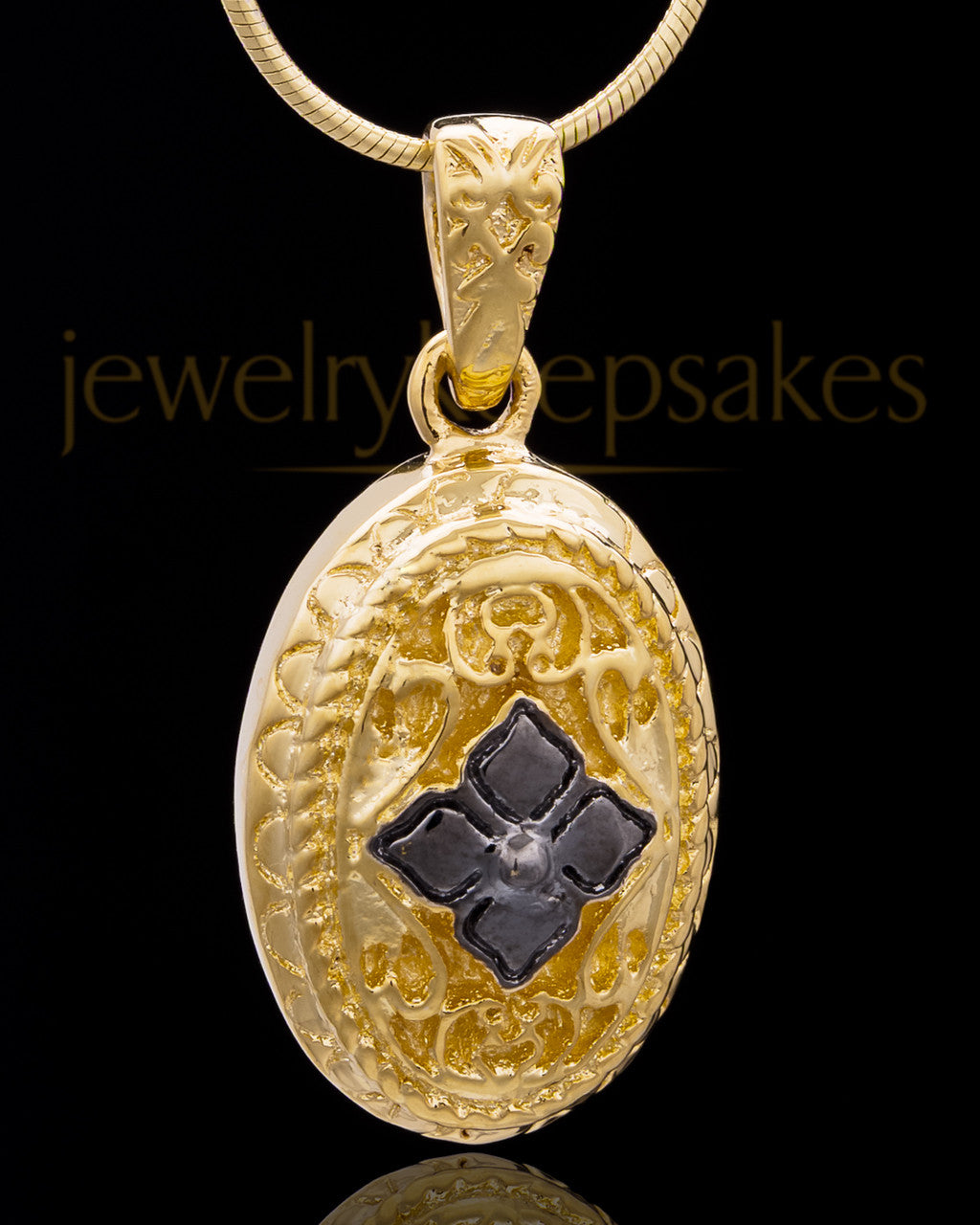 Gold Plated Faithfulness Keepsake Jewelry
