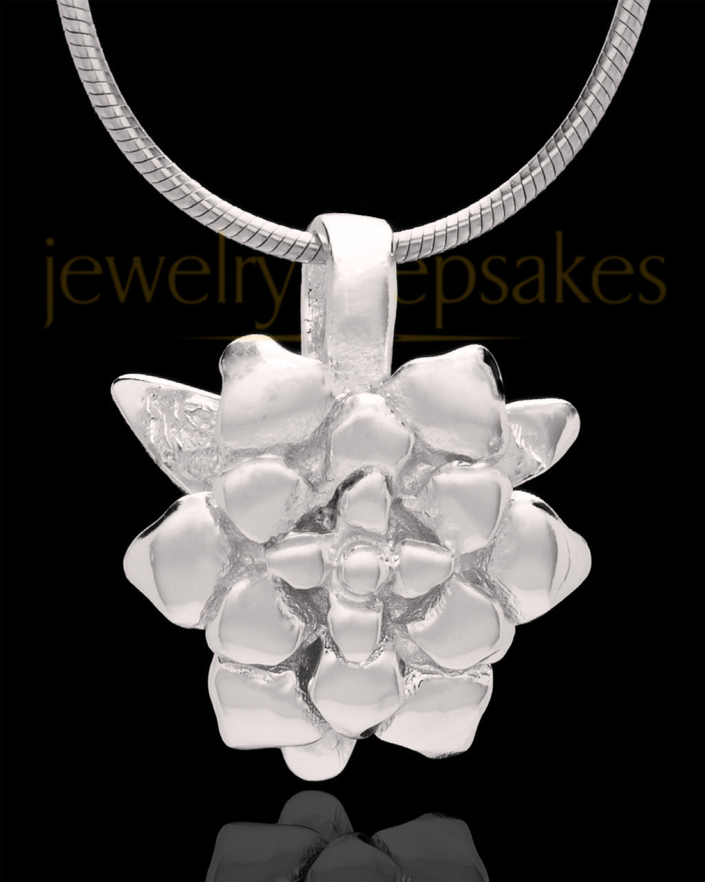 Silver Plated Blossomed Keepsake Jewelry