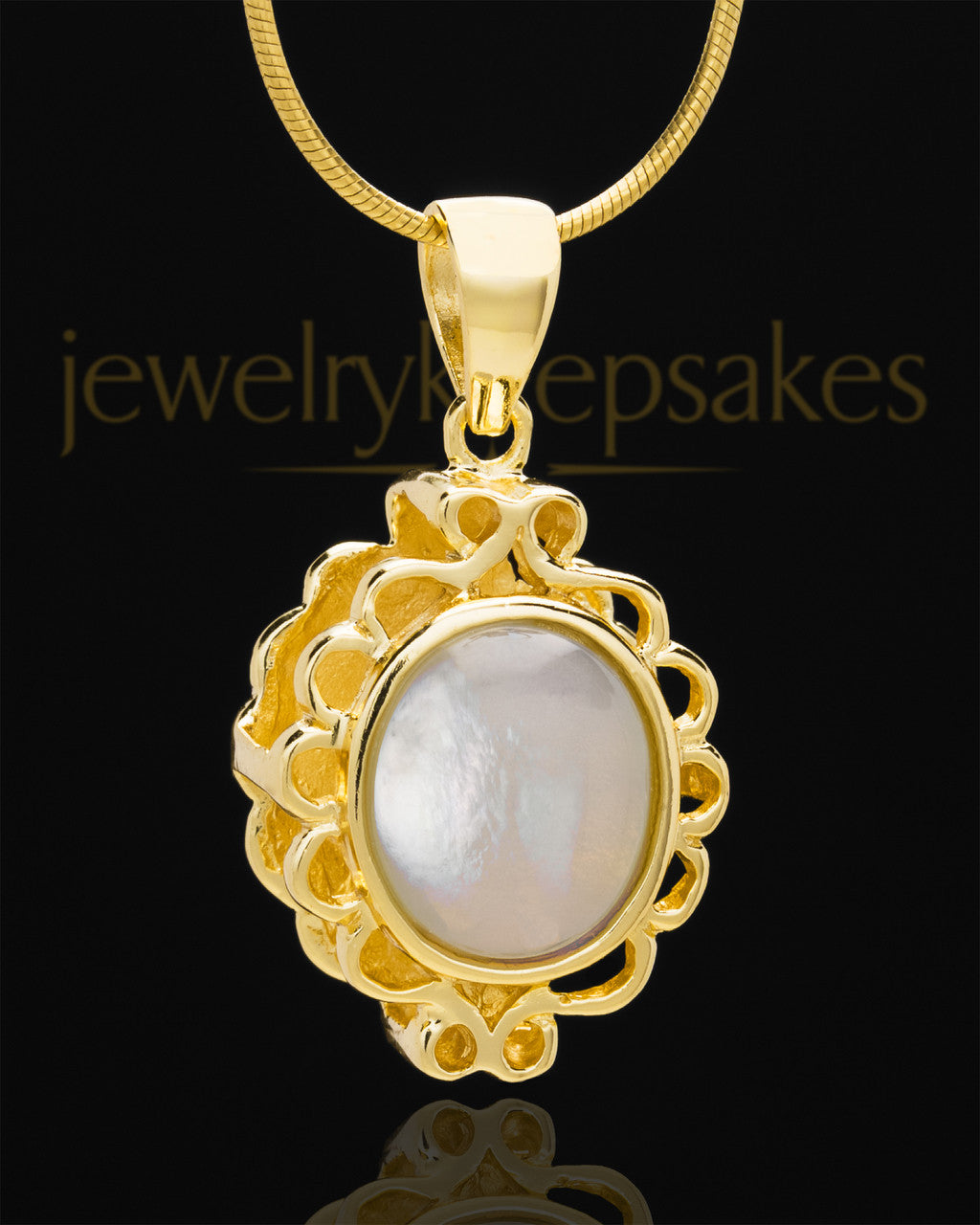 Gold Plated Guardian Keepsake Jewelry