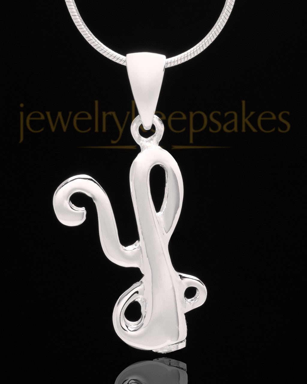 Silver Plated "Y" Keepsake Jewelry