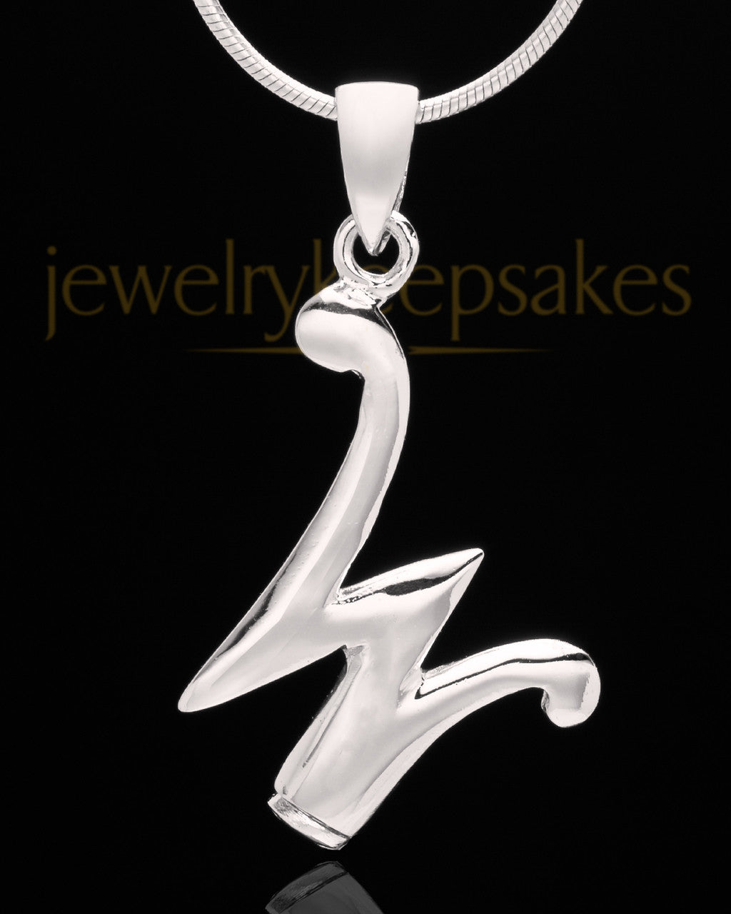 Sterling Silver "W" Keepsake Jewelry