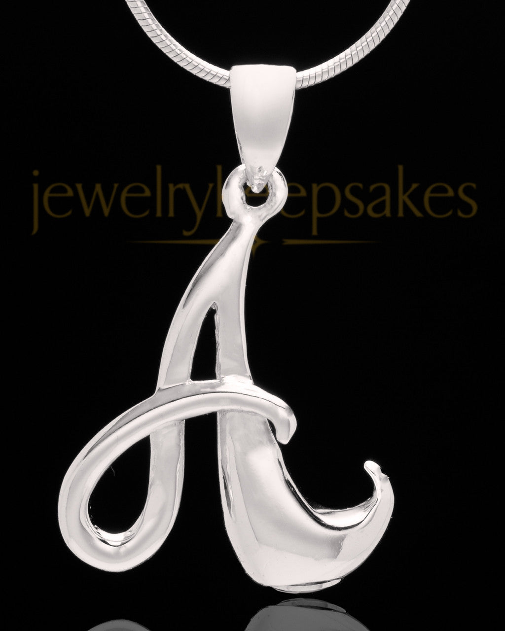 Sterling Silver "A" Keepsake Jewelry