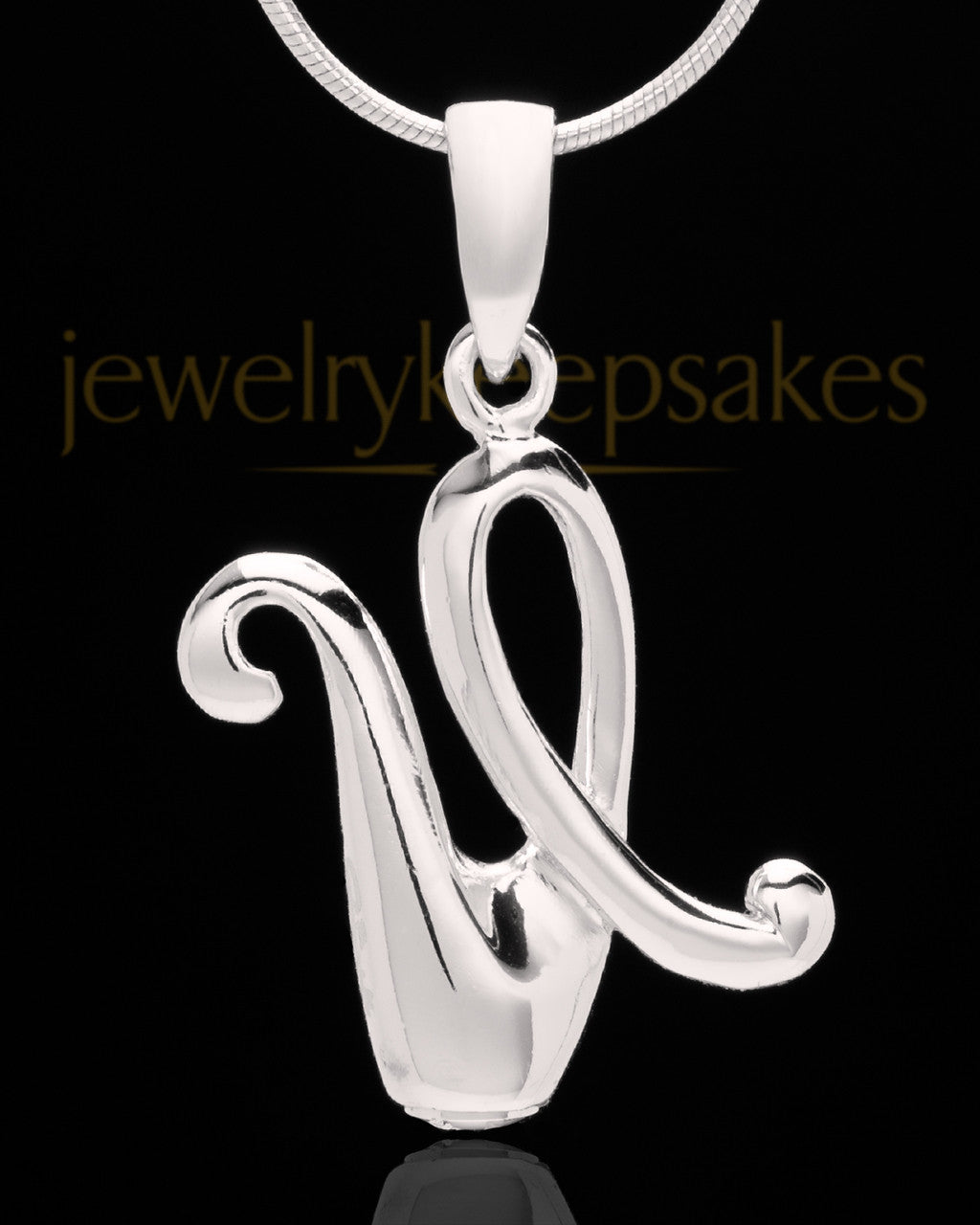 Silver Plated "U" Keepsake Jewelry