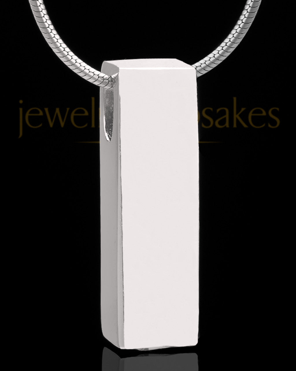 Sterling Silver Classy Cylinder Keepsake Jewelry